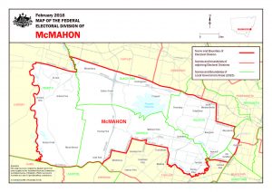 electorate map of mcmahon