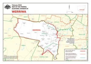 electorate map of werriwa