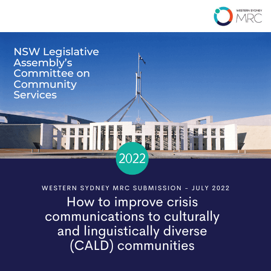 Emergency Relief - Western Sydney MRC